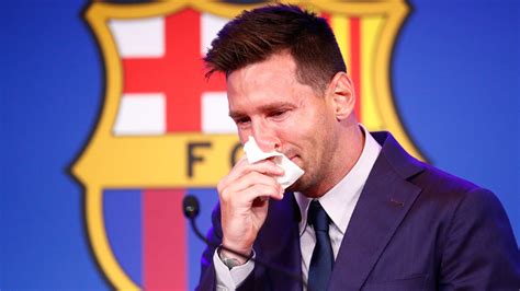 when did messi leave barcelona