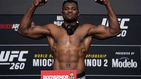 when did ngannou start mma