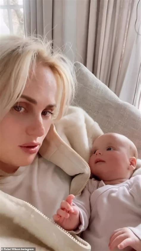 when did rebel wilson have a baby
