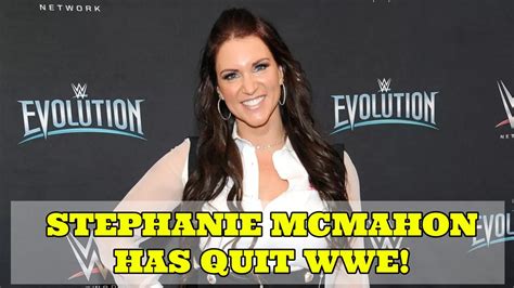 when did stephanie mcmahon leave wwe