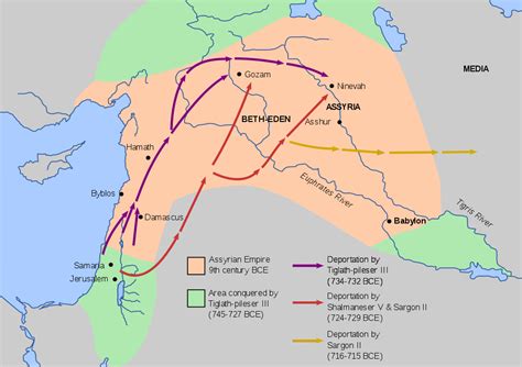 when did the assyrian captivity end