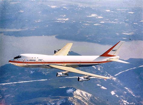 when did the boeing 747 first fly