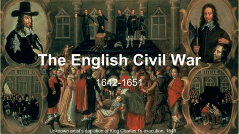 when did the civil war begin england