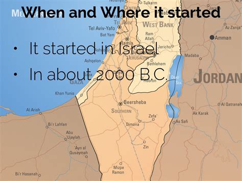 when did the jews settle in israel