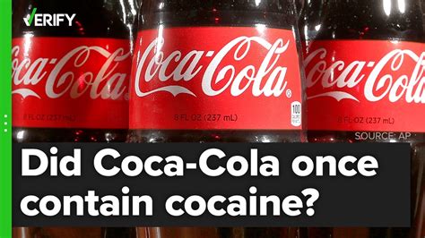 when did they put cocaine in coca cola