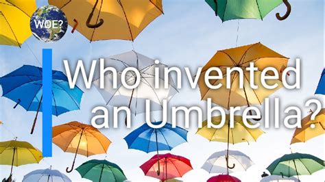When Did Umbrella Get Invented