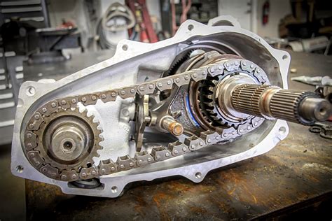 When Disassembling A Chain-Drive Type Transfer Case Remove The