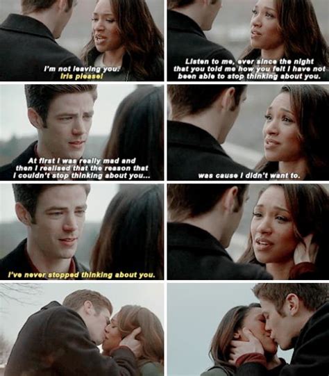 when do barry and iris start to date