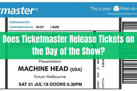 Unlock Ticket Secrets: When Ticketmaster Drops Tickets - No Miss!