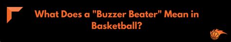 when does a buzzer beater countz