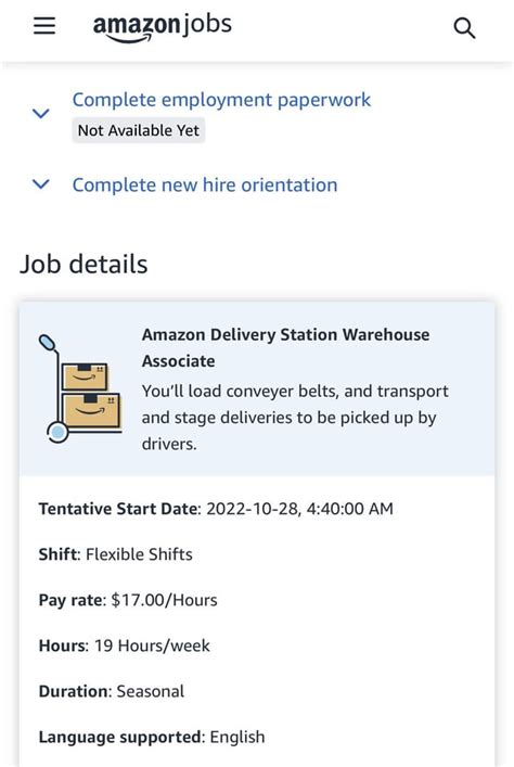 when does amazon post new shifts