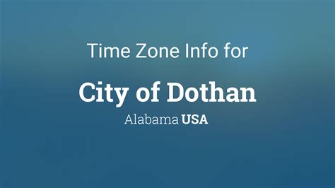 Unlock the Secret: Dothan AL's Clock Updates - Know the exact Time Shift Dates