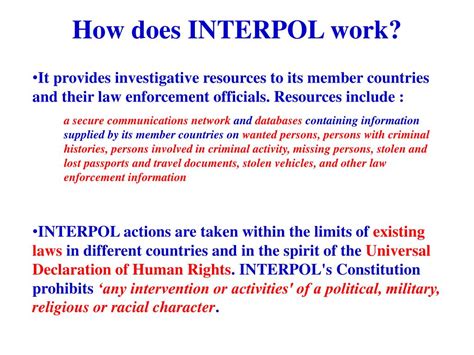 when does interpol get involved