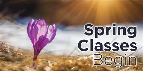 when does spring classes start at rcc