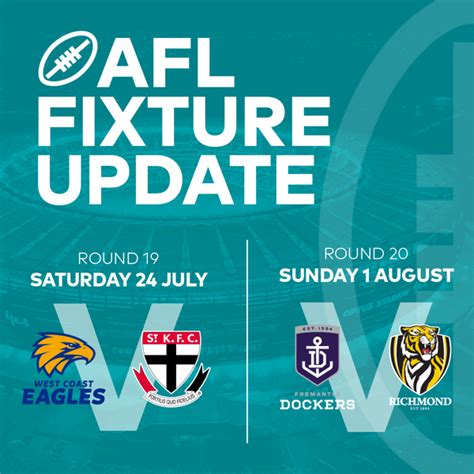 when does the afl fixture come out