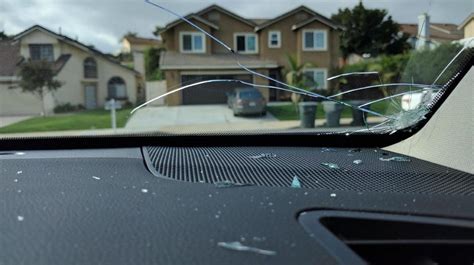 when is a cracked windshield dangerous