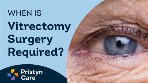 when is a vitrectomy needed