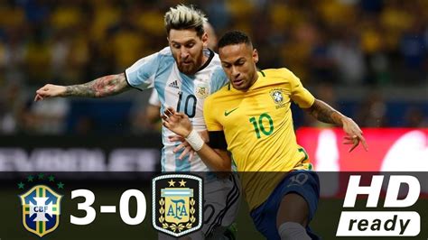 when is brazil vs argentina highlights