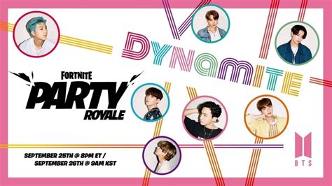 Fortnite x BTS BTS coming to Party Royale and perform