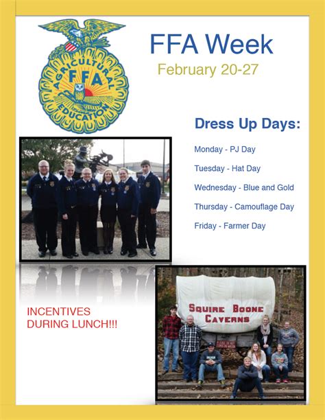 when is ffa week this year