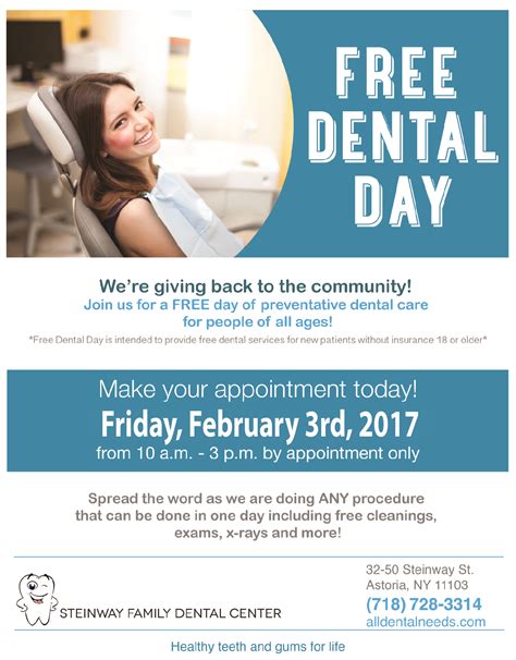 when is free dental day