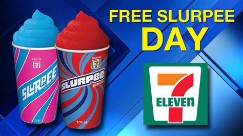 when is it free slurpee day