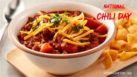 when is national chili day 2023