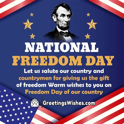 when is national freedom day
