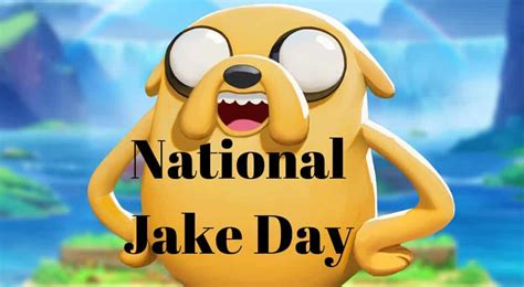 when is national jake day