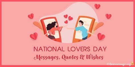 when is national lovers day