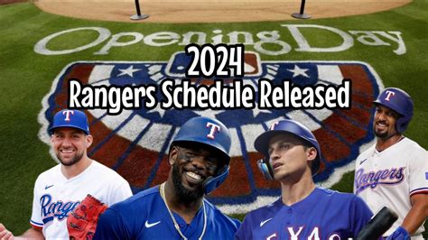 when is rangers opening day 2024