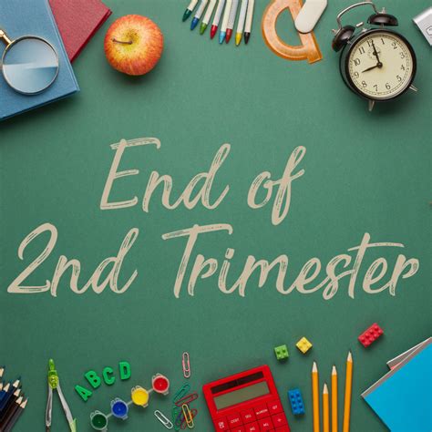 when is second trimester in school