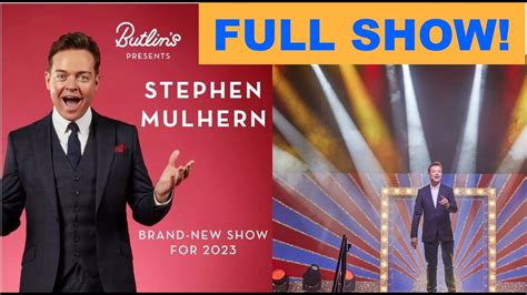 when is stephen mulhern at butlins 2023