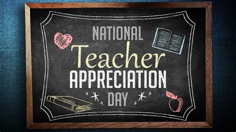 when is teacher appreciation week 2018