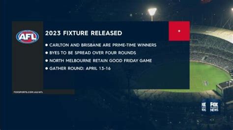 when is the first afl game 2023