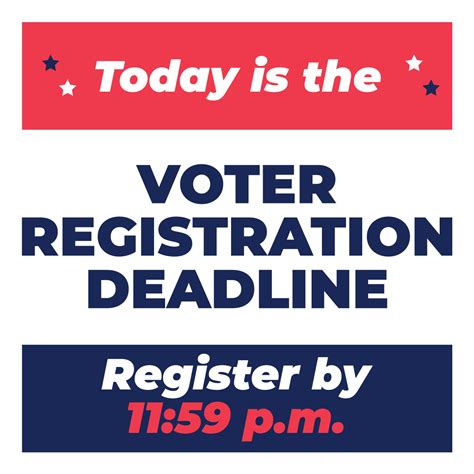 when is the last day to register to vote