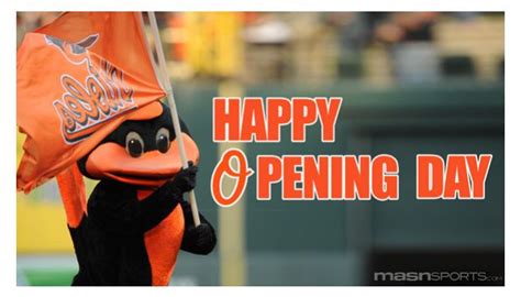 when is the orioles opening day