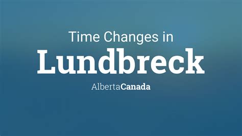 When Is The Time Change Alberta
