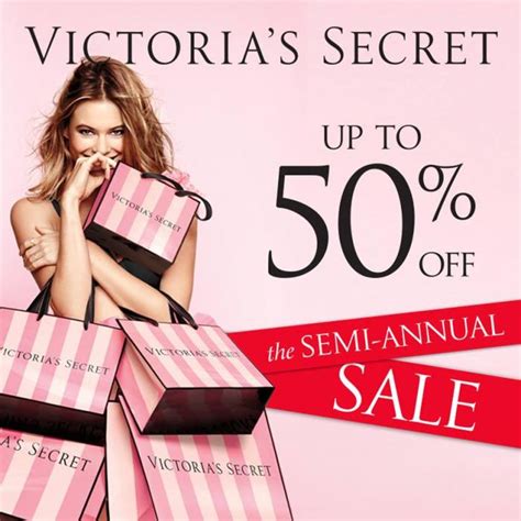 when is the victoria secret semi annual sale