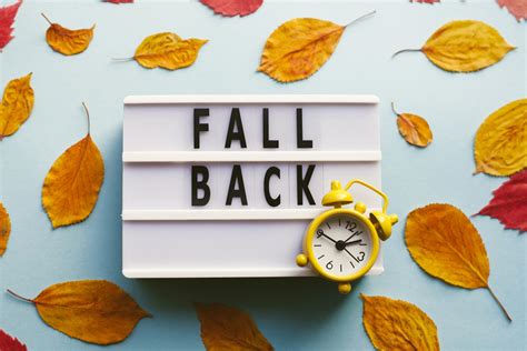 When Is Time Change For Fall Back