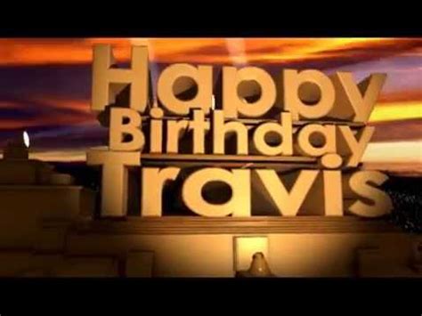 when is travis birthday