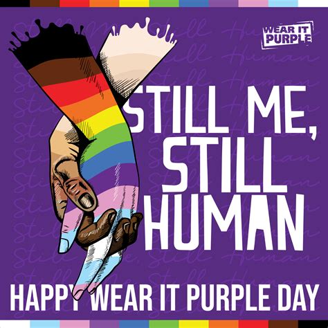when is wear it purple day 2023