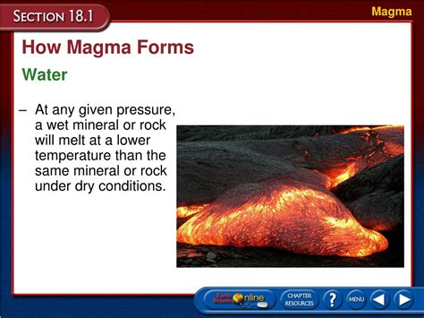 When Magma Forms