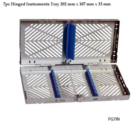 When Placing Hinged Instruments In An Instrument Tray