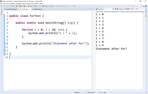 When Statement Java