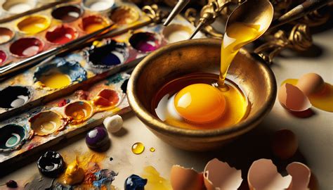 When Tempera Paint Is Being Mixed