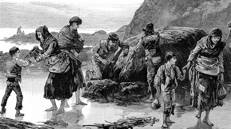 when the famine irish came to america they