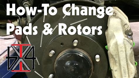 When To Change Pads And Rotors