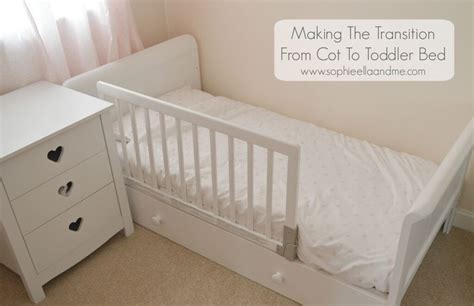When To Move From Cot To Toddler Bed