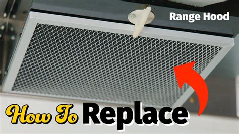 When To Replace Range Hood Filter